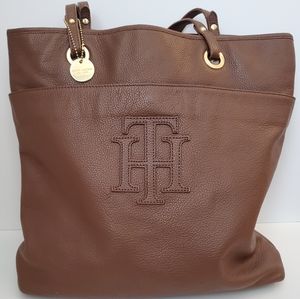 Tommy Hilfiger Soft Pebbled Leather Tote